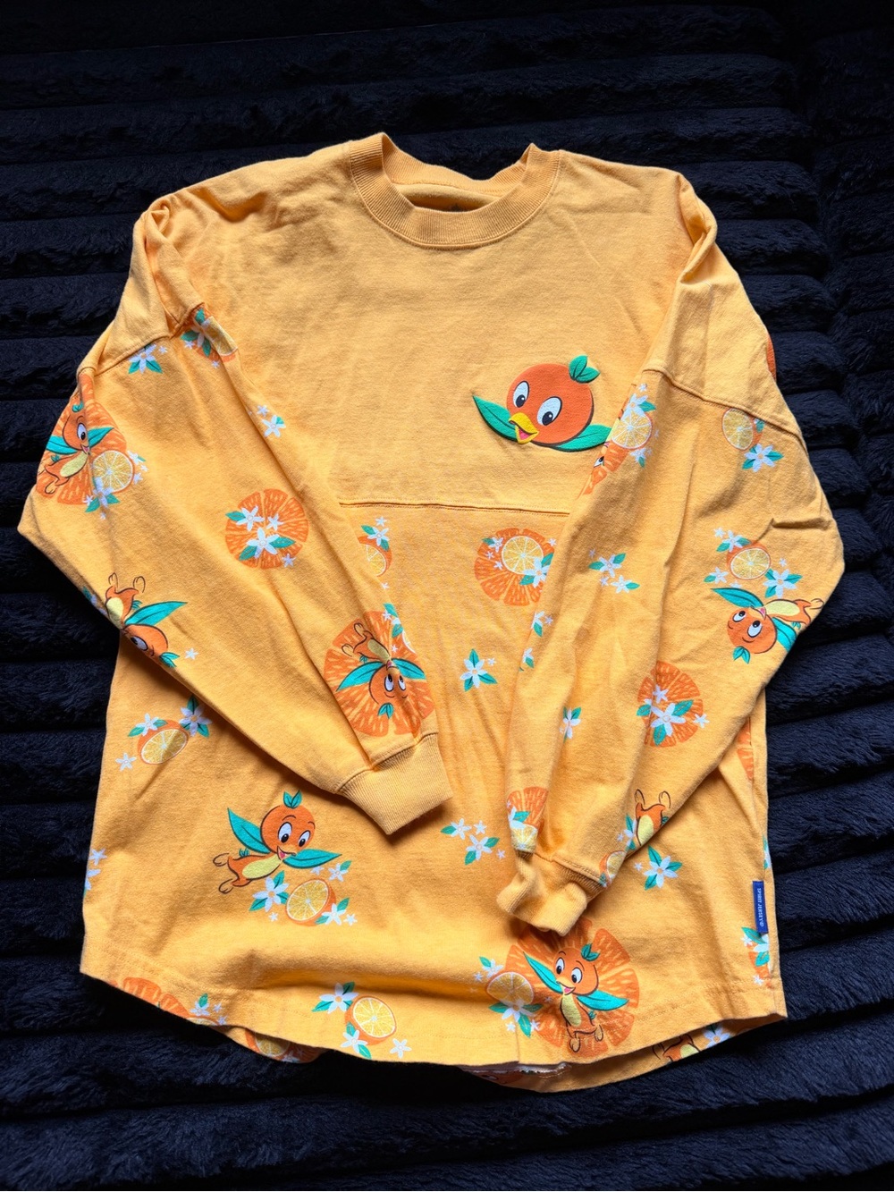 Disney Orange Citrus Character Long-Sleeve Tee